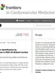 Frontiers In Cardiovascular Medicine期刊